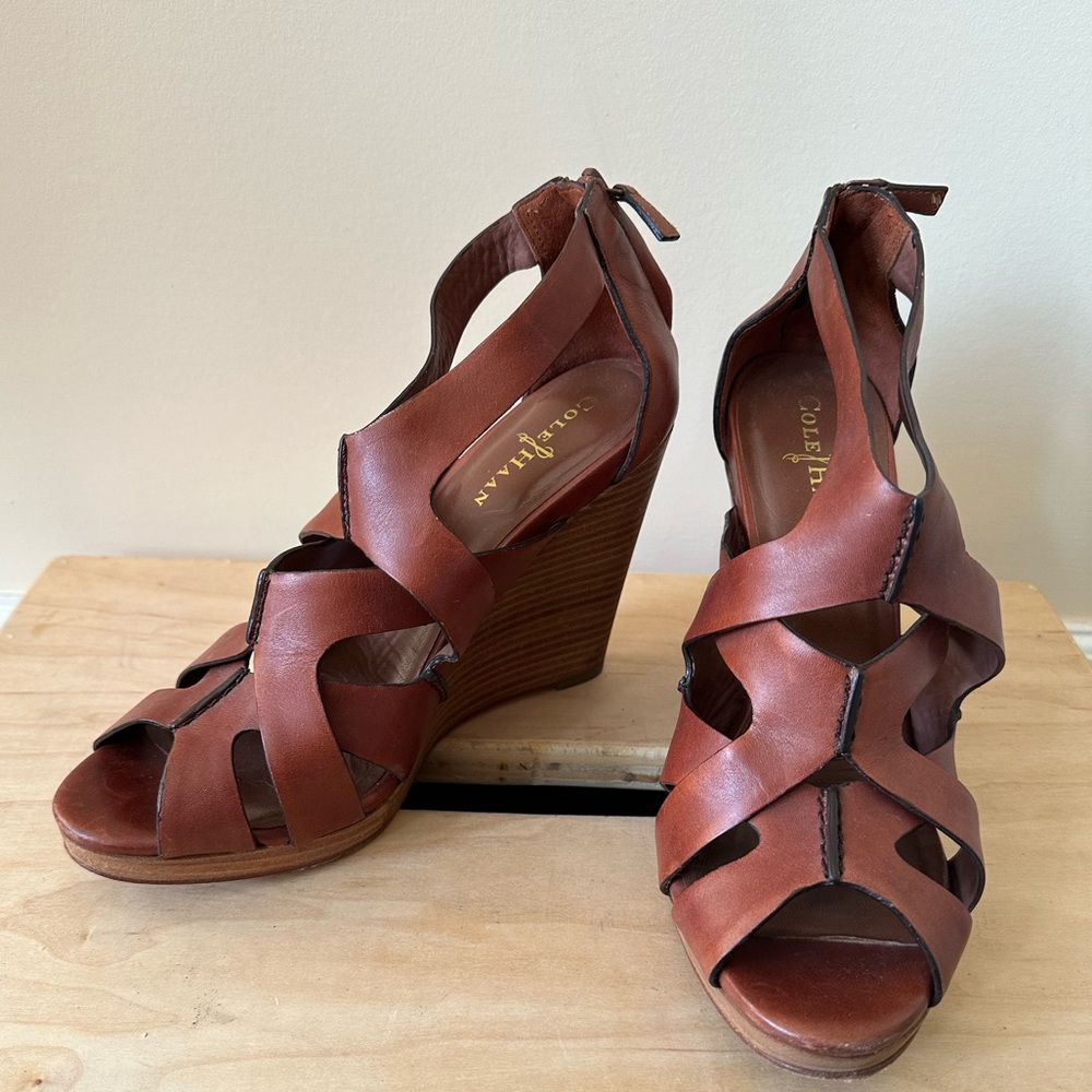 Cole Haan wedge heel shoes